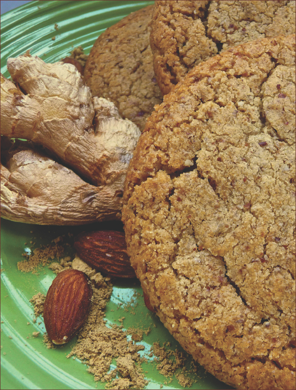 Ginger-Almond Cookies