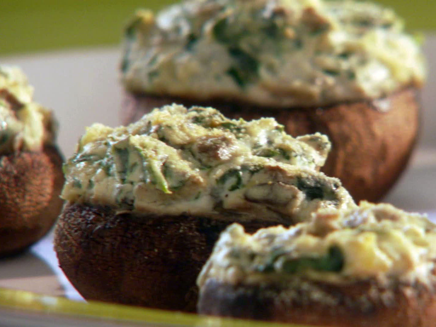 Stuffed Mushrooms with Blue Cheese