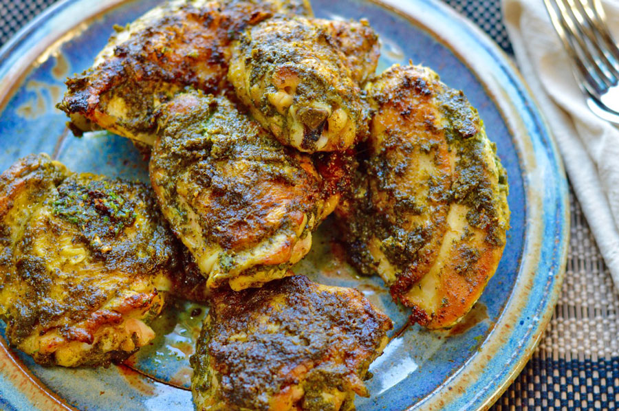 GRILLED CHICKEN CHERMOULA