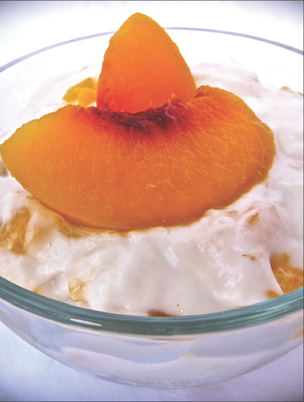 Peach-Vanilla Pudding