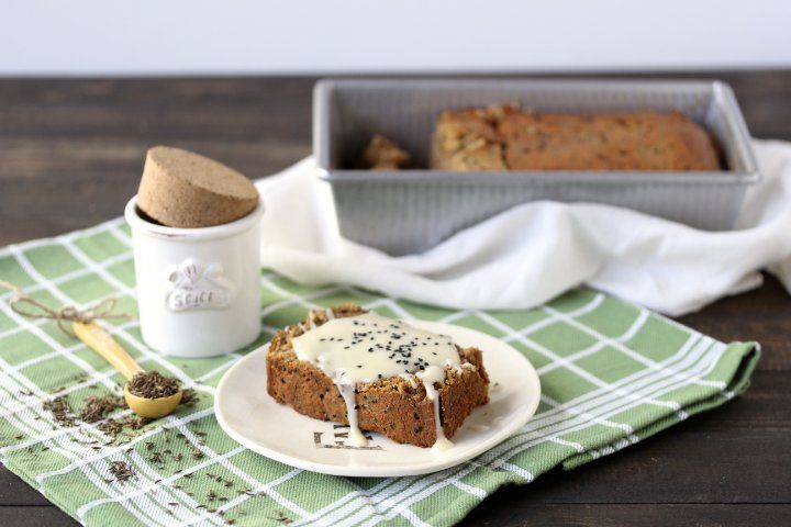 Banana Caraway Pound Cake