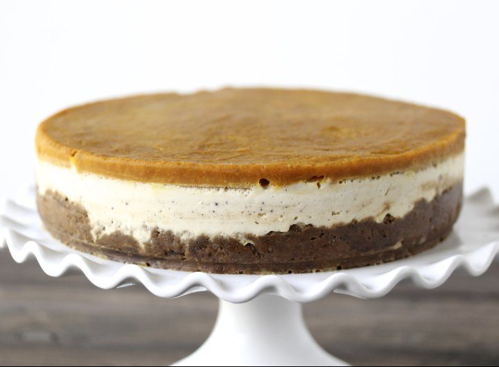 No-Bake Pumpkin Cheesecake