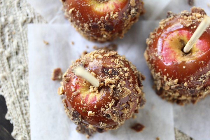 Maple Bacon Caramel Apples