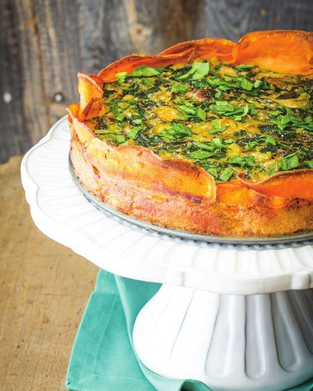 Sweet Potato Quiche