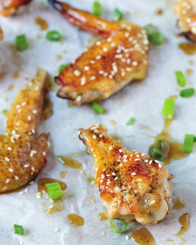 Honey Ginger Wings