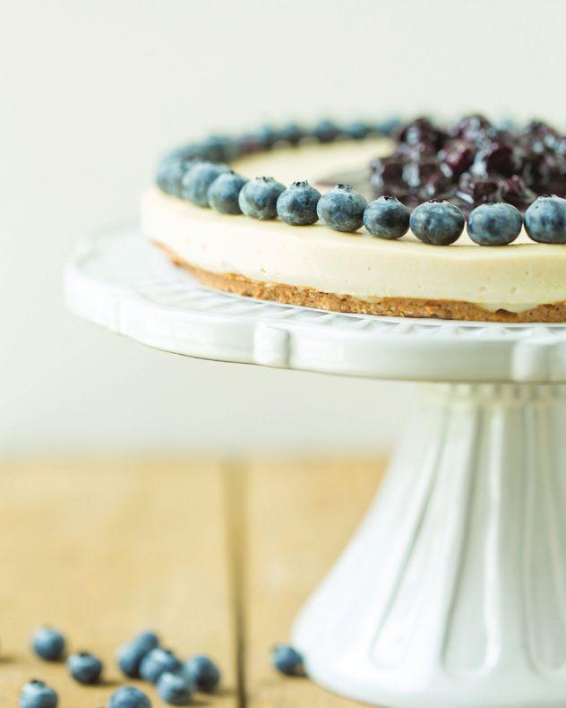 Frozen Blueberry Cheesecake