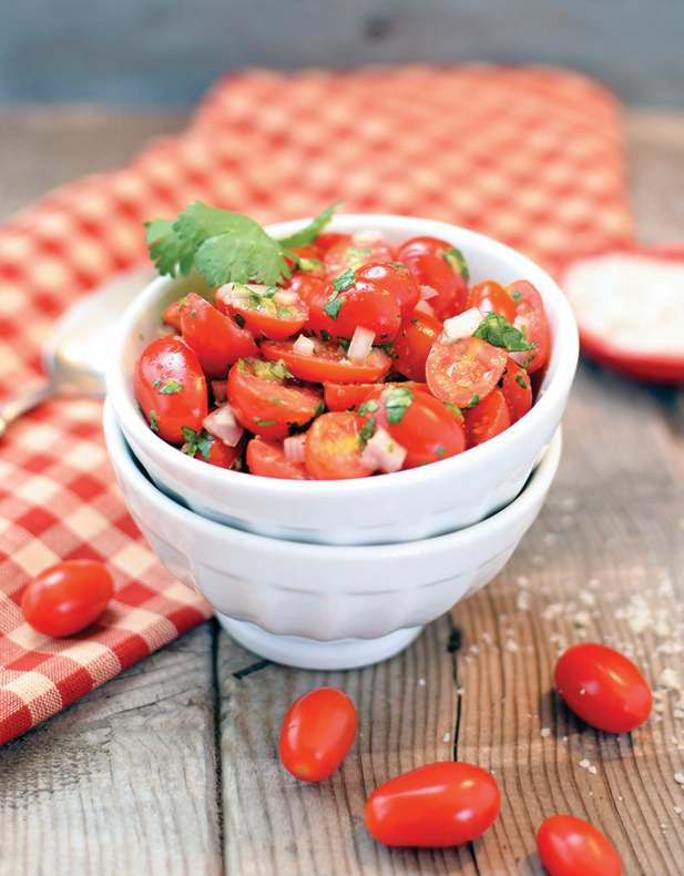 Tomato Salad with Jalapeño Vinaigrette