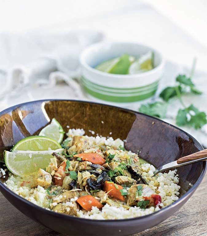 Southeast Asian Coconut Chicken Curry
