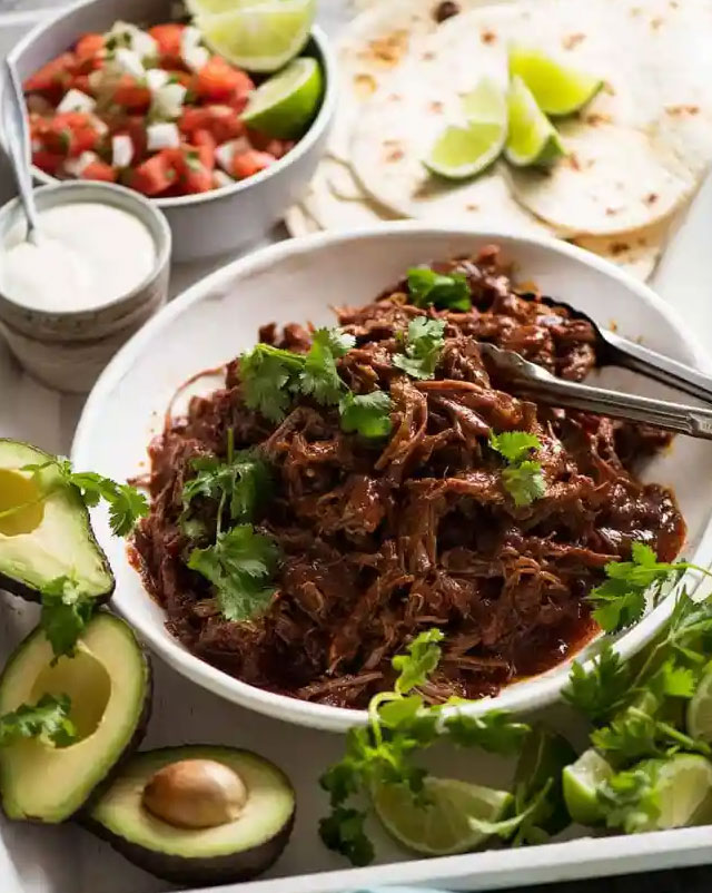 Taqueria-Style Shredded Beef