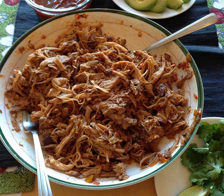 Shredded Enchilada Pork