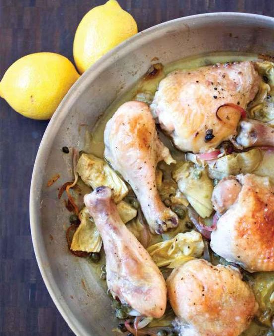 Lemon & artichoke chicken