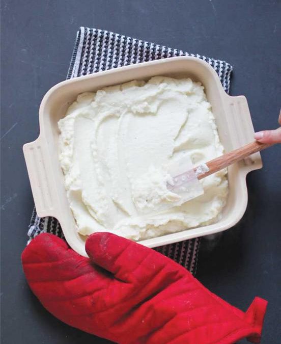 Mashed faux-tatoes