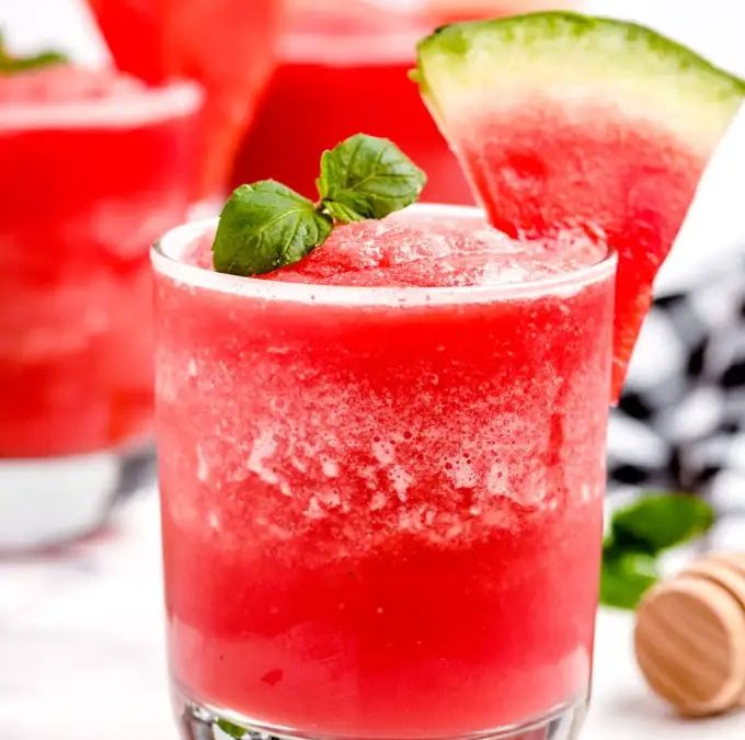 WATERMELON & MINT SMOOTHIE