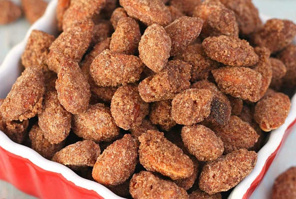 Slow-Cooked Almonds with a Kick