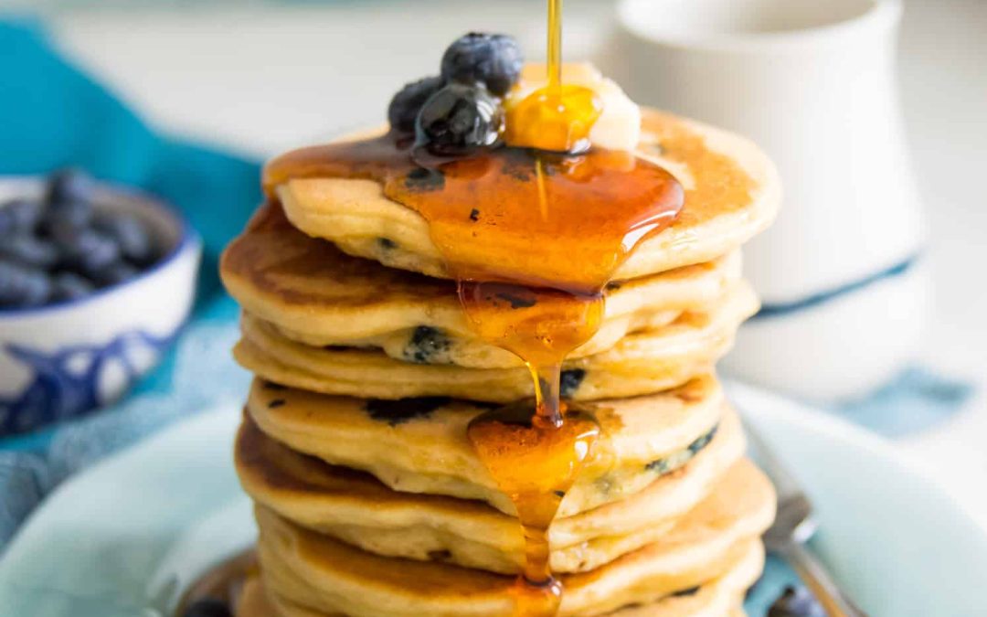 Maple Coconut Pancakes