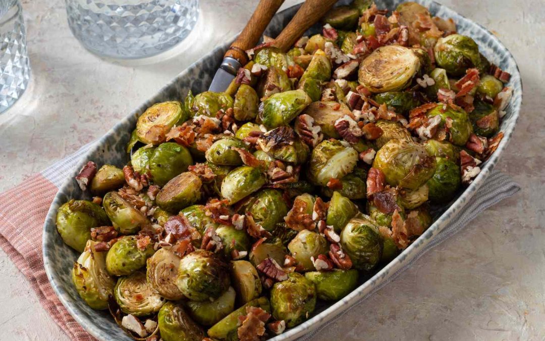 Brussels Sprouts with Shallots and Pecans