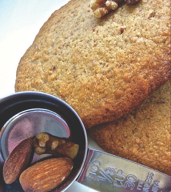 Ginger-Almond Cookies