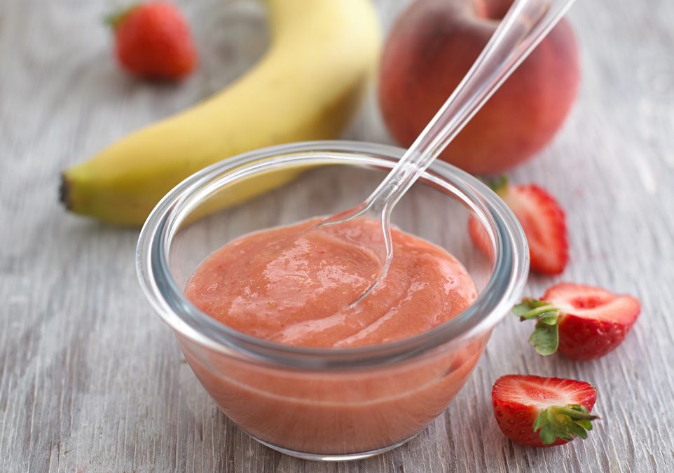 Strawberry-Banana Puree