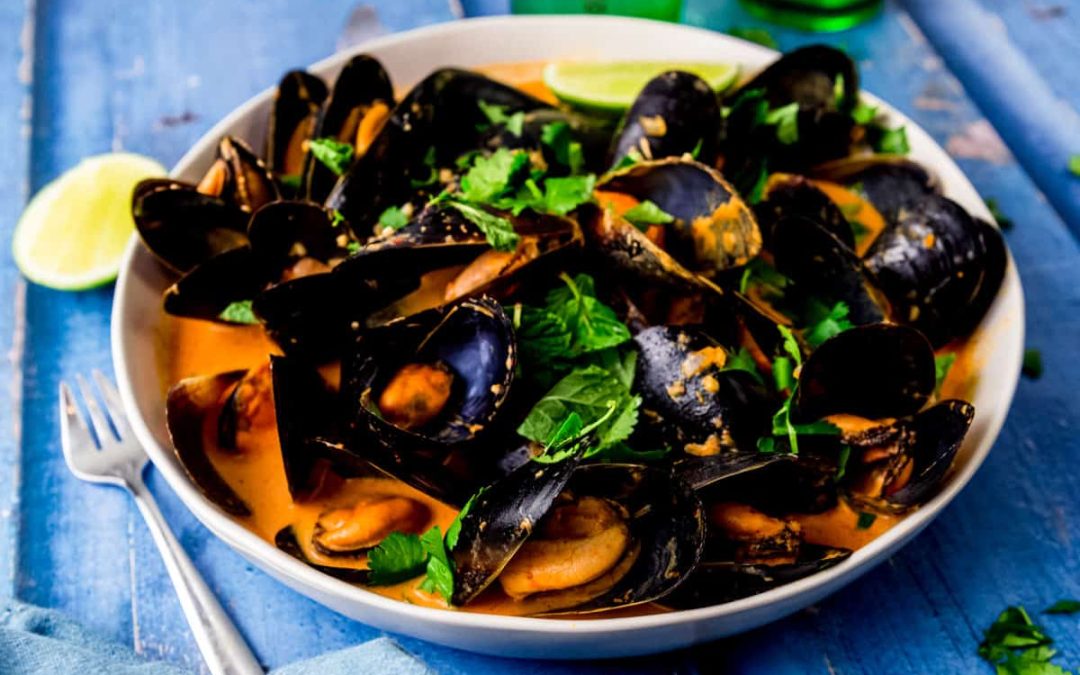 CURRIED MUSSELS, NOT MUSCLES