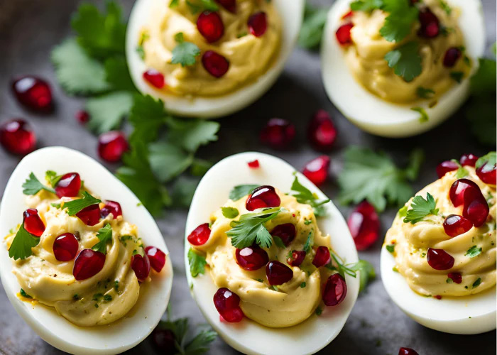 DEVILED BACONY EGGS