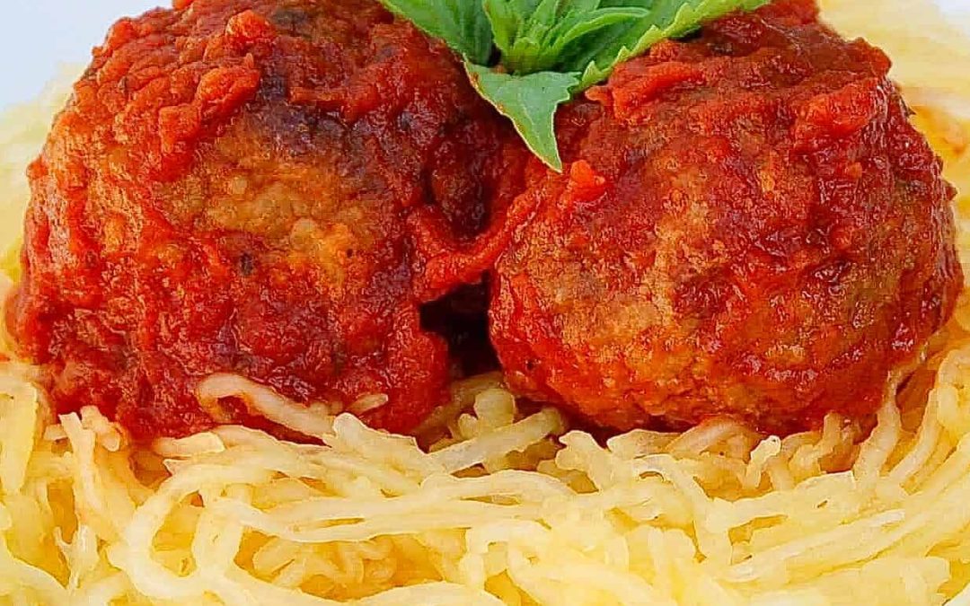 SPAGHETTI WITH MEATBALLS