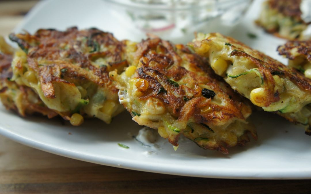 ZUCCHINI LATKES