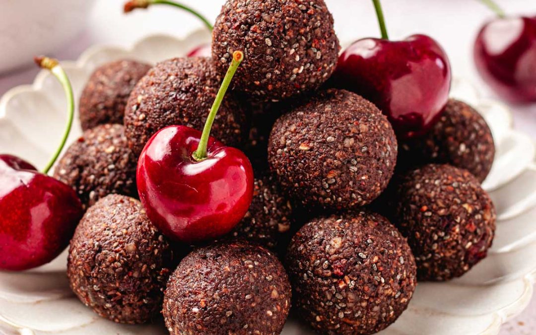 CHERRY CHOCOLATE BALLS