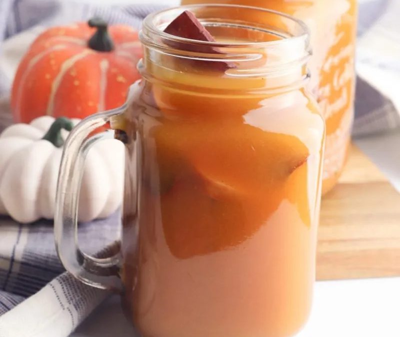 PUMPKIN CIDER “LATTE”