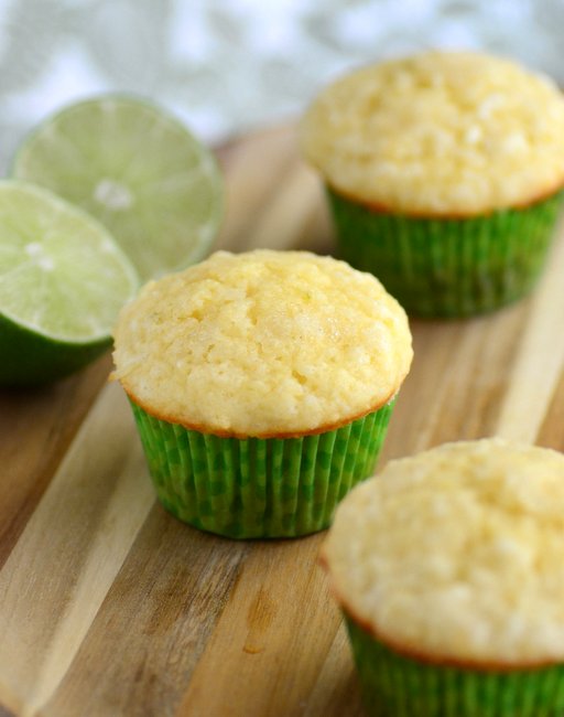 Key Lime Coconut Muffins