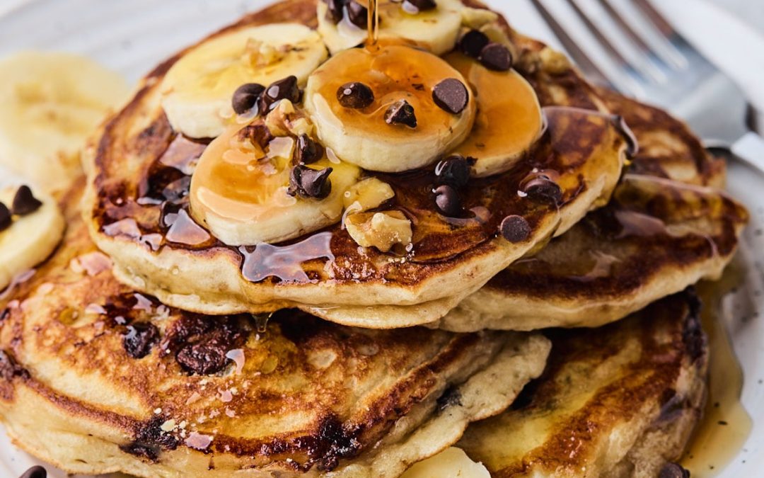 Chocolate Chip Banana Pancake