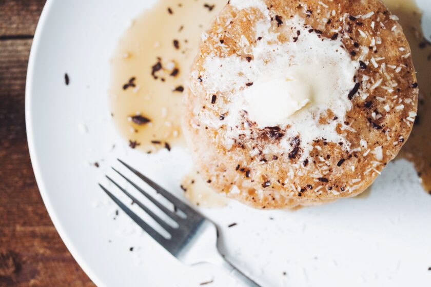 Cinnamon and Coconut Pancakes