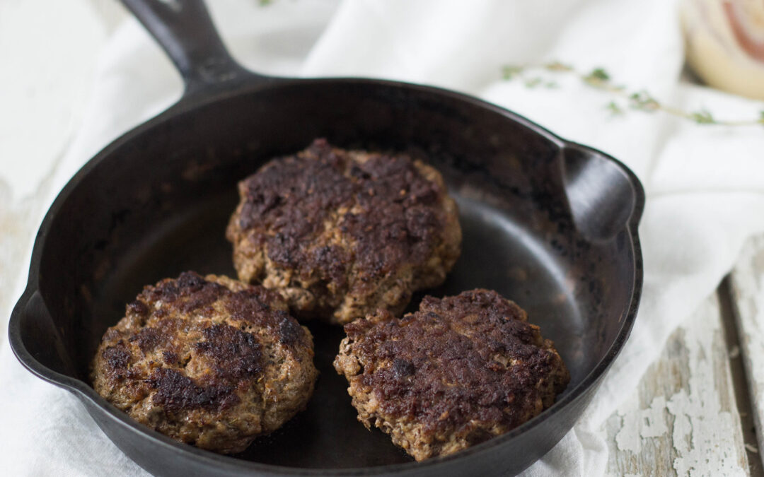 Beef Patties with Fennel