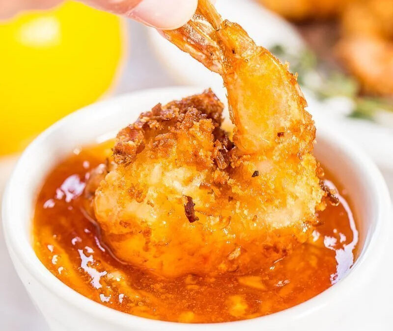 Coconut Shrimp with Orange Dipping Sauce