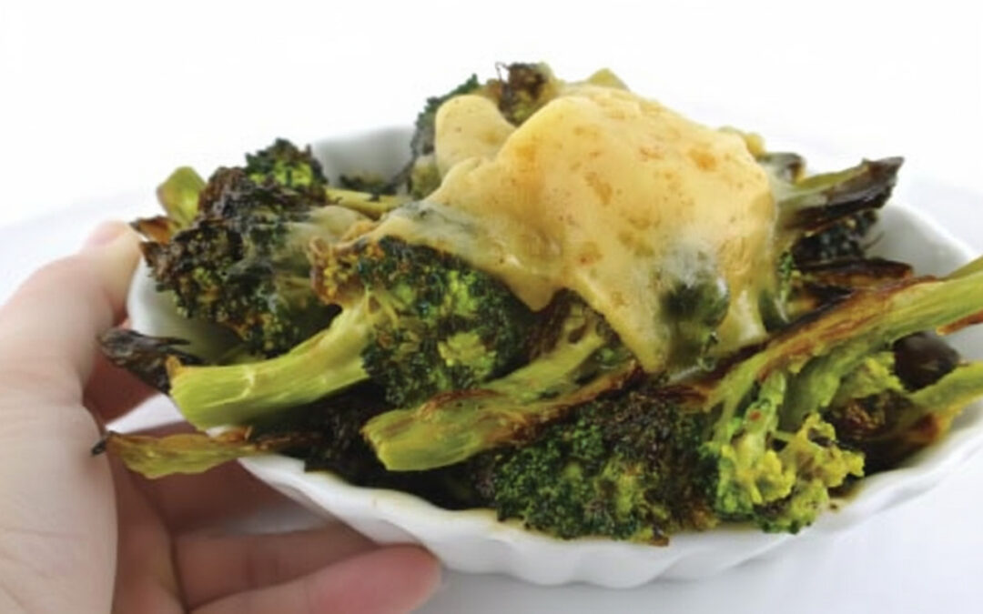 Broccoli with Cheese Sauce
