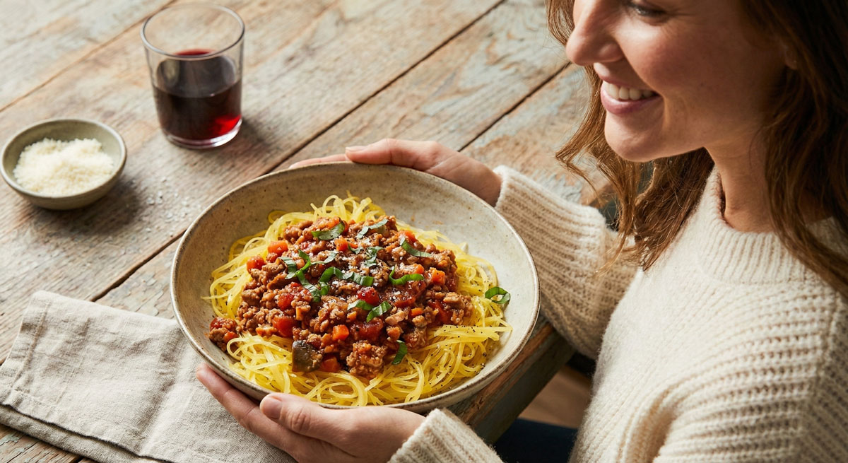 Linguine with Bolognese Sauce