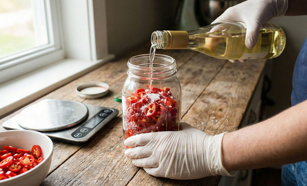 Louisiana-Style Fermented Hot Pepper Sauce