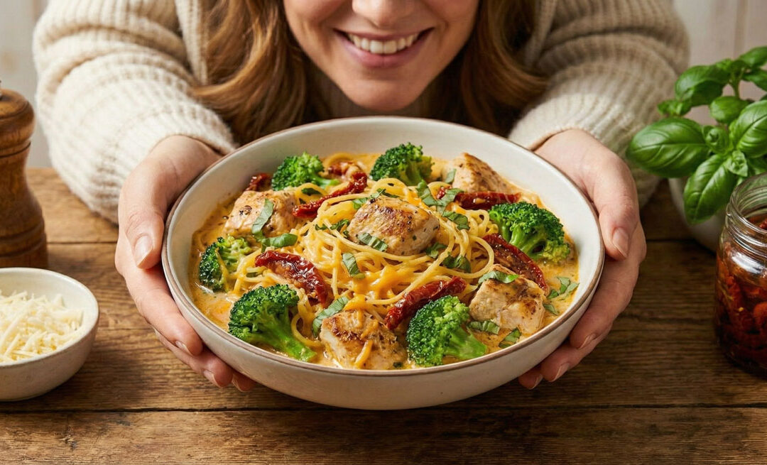 Pasta with Chicken and Broccoli