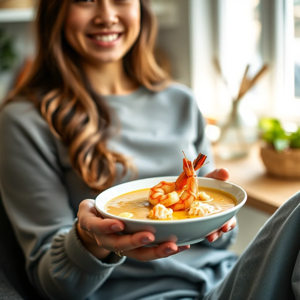 Coconut Curry Soup with Shrimp – coconut curry soup with shrimp