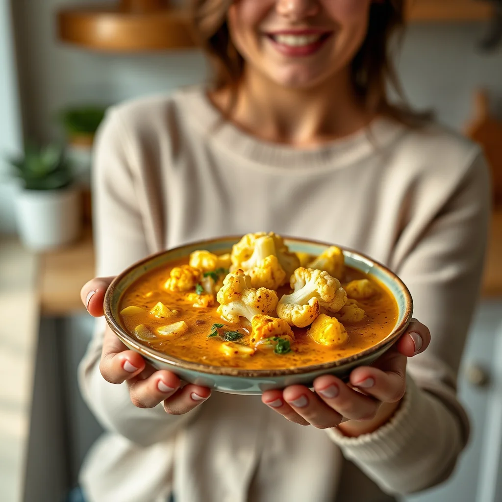 Curried Cauliflower Soup – curried cauliflower soup