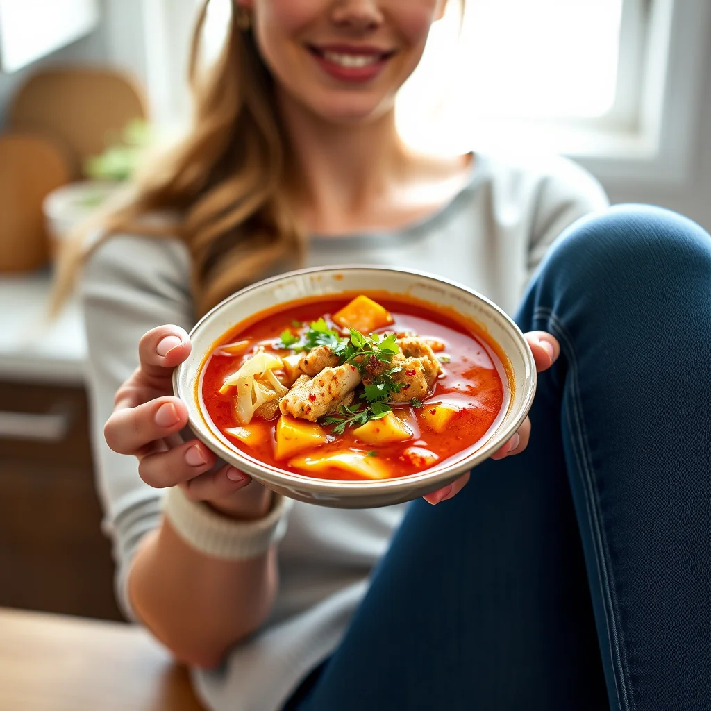 Kickin’ Kimchi Soup – kickin kimchi soup