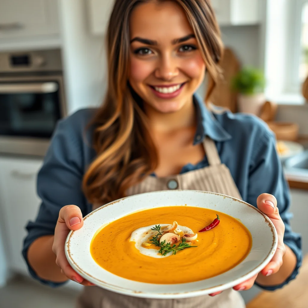 Peppery Pumpkin Bisque – peppery pumpkin bisque