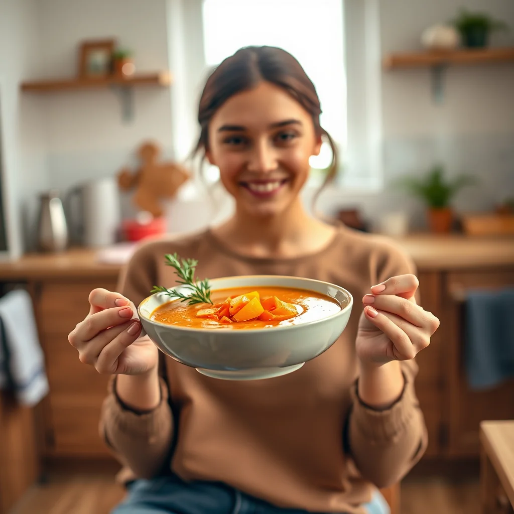 Spiced Carrot Ginger Soup – spiced carrot ginger soup