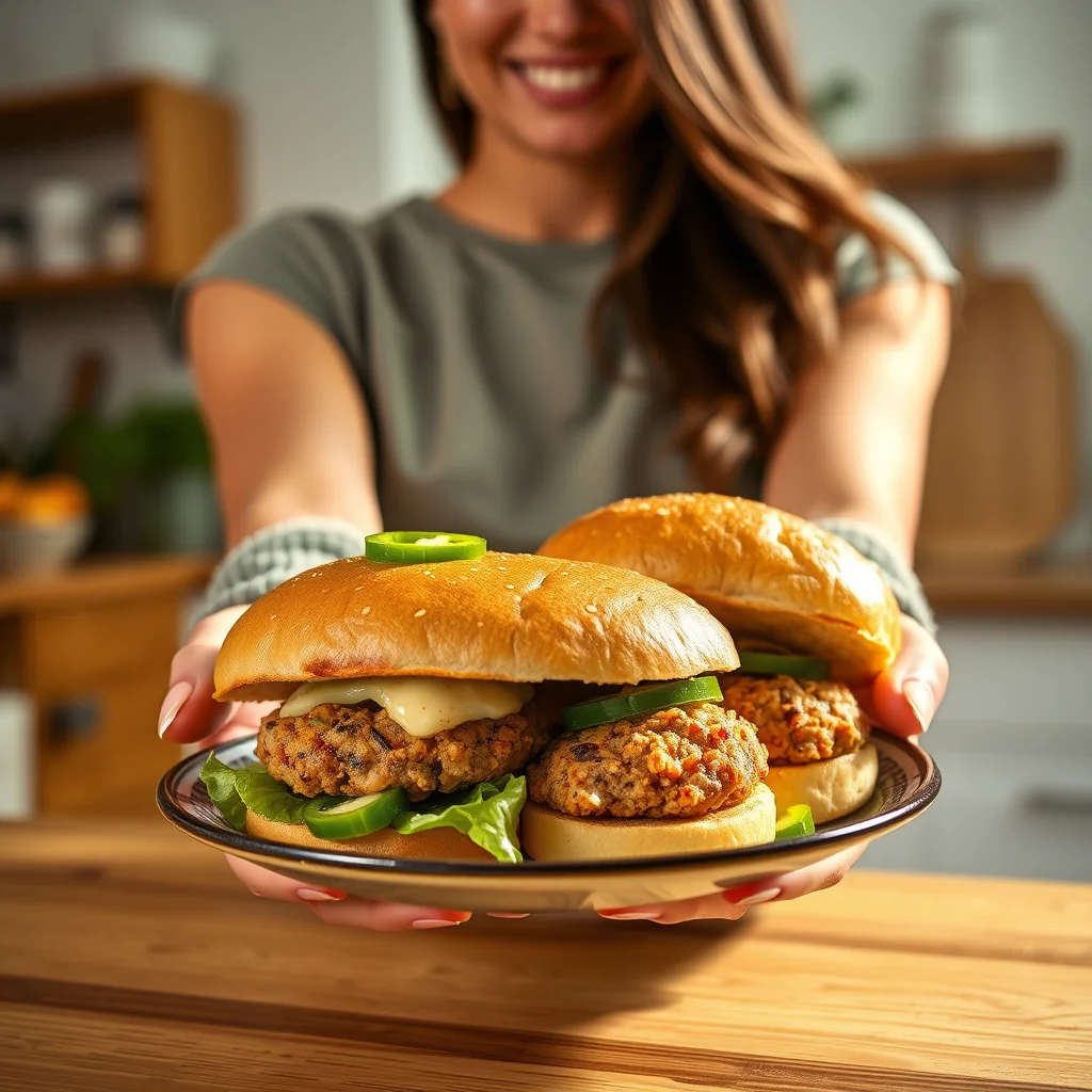 Jalapeño Chicken Burgers – jalapeo chicken burgers