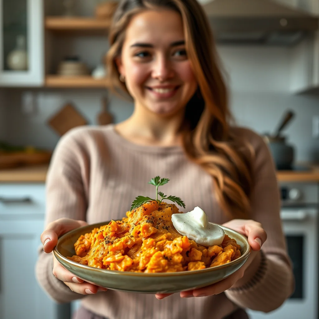 Spicy Sweet Potato Mash – spicy sweet potato mash