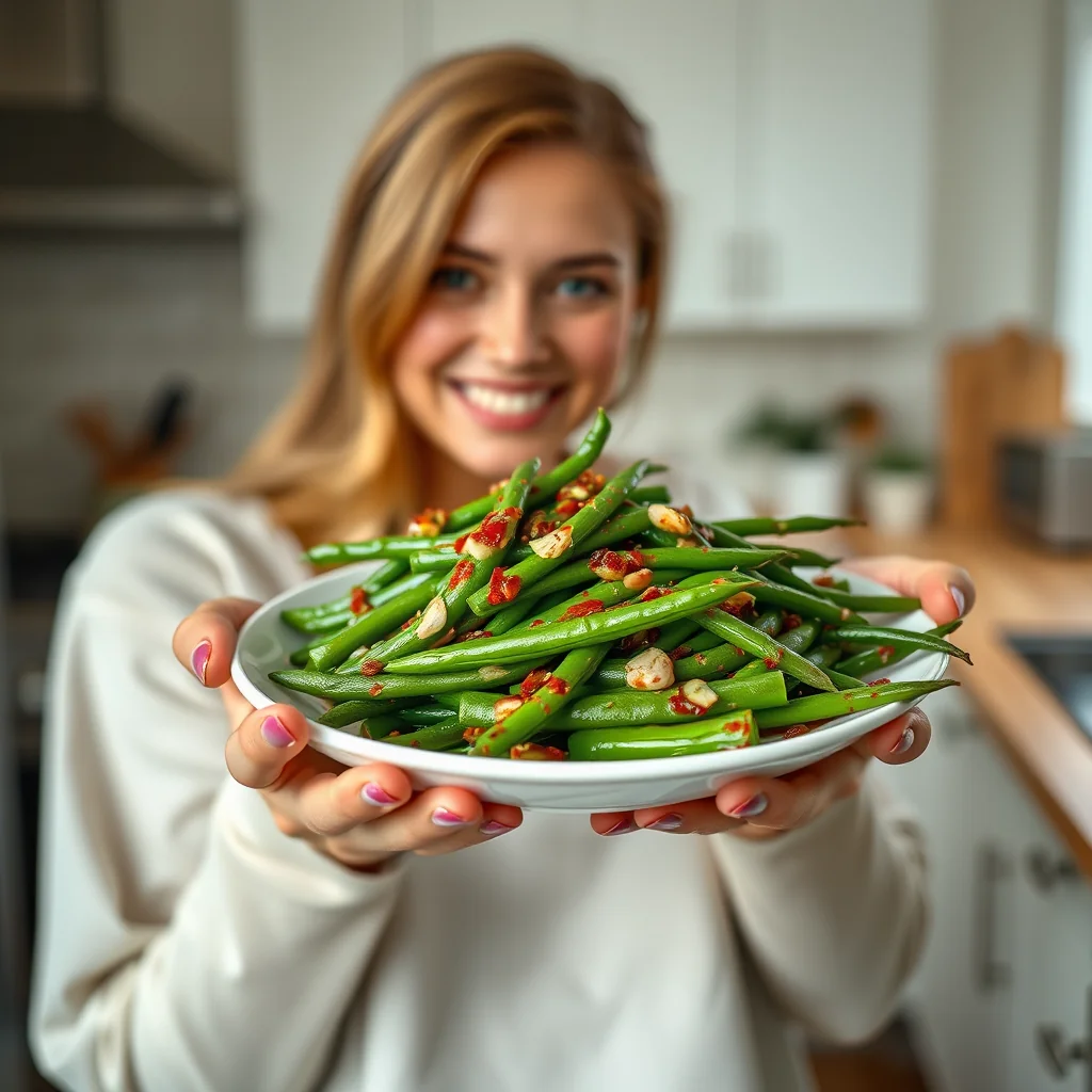 Sweet and Spicy Green Beans – sweet and spicy green beans