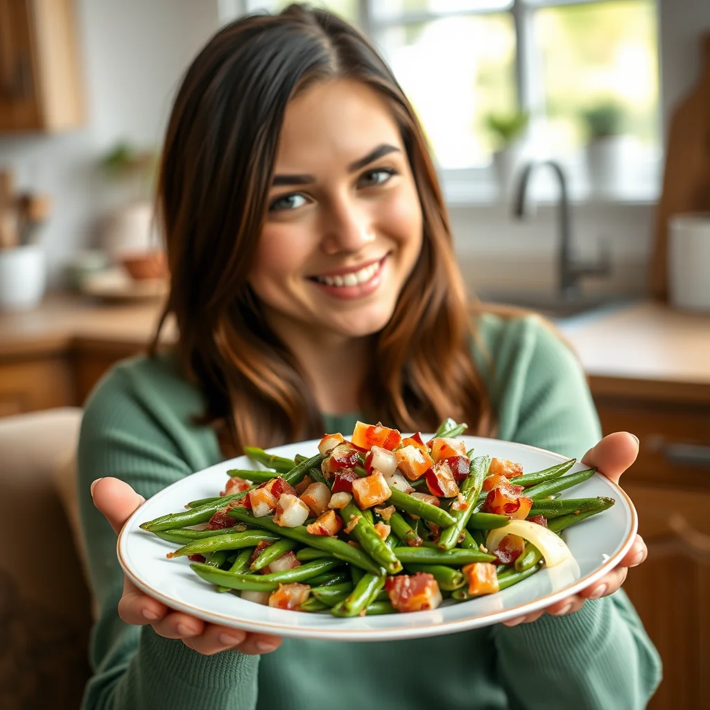 Green Beans with Bacon – green beans with bacon