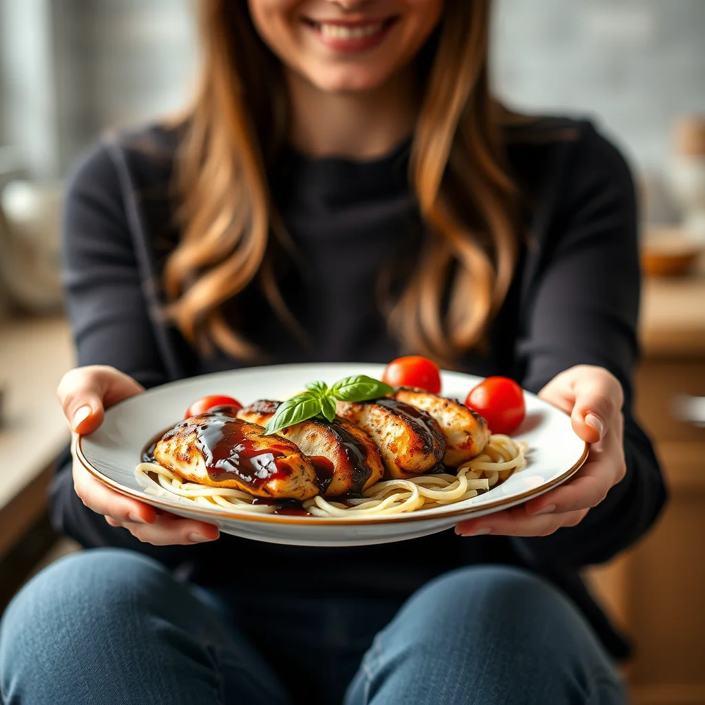 Balsamic Chicken Breast with Basil – balsamic chicken breast with basil