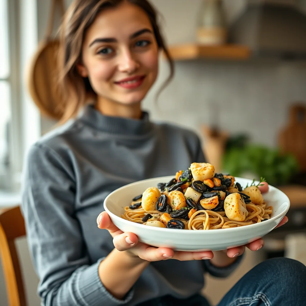 Black Cauliflower Pasta – black cauliflower pasta