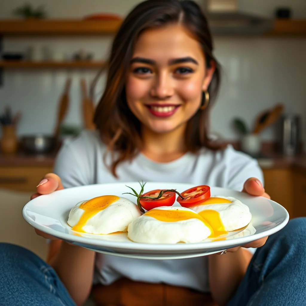 Poached Eggs with Tomatoes – poached eggs with tomatoes