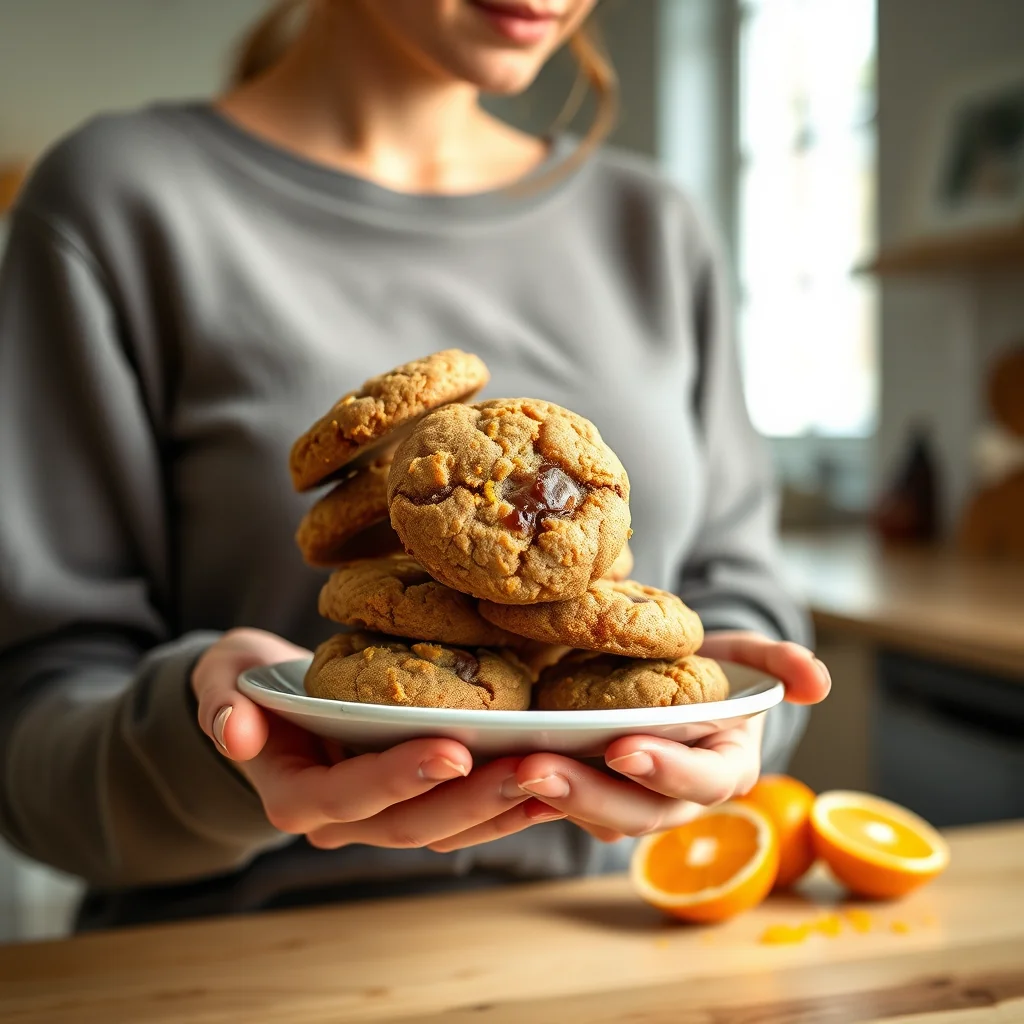 Molasses Spice Cookies with Orange Essence – paleo recipe